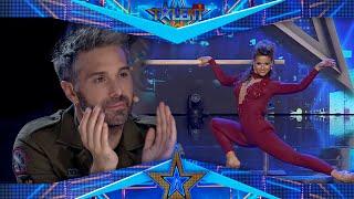 This ARGENTINIAN dances TANGO ALONE without a PARTNER  Auditions 7  Spains Got Talent 2022