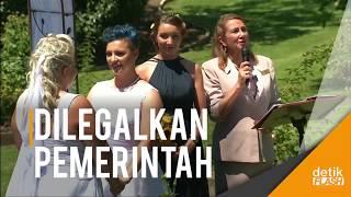 Sah Ini Pasangan Sejenis Pertama yang Nikah di Australia