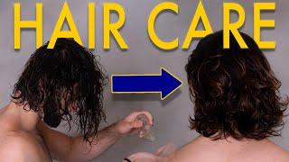HAIR CARE FOR MEN  My hair care routine  Jorge Fernando