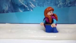 Lego Frozen Anna stuck in slime