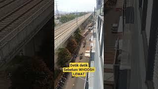 Whoosh nya gajadi lewat #keretacepatjakartabandung #whoosh #bandung #mikomall