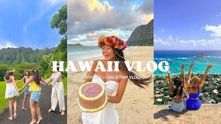 HAWAII VLOG 𓆉  hiking snorkeling beach days luau and more