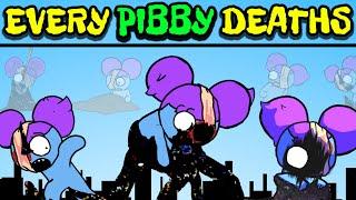 Friday Night Funkin Pibby All DEATH Screens - Learning Isnt Fun V2  Finn & Jake FNFPibbyNew