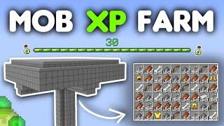 EASY Mob XP Farm In Minecraft 1.21+ Tutorial WITHOUT MOB SPAWNER