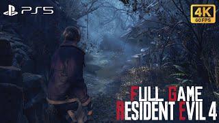 Resident Evil 4 Remake  FULL GAME WALKTHROUGH Hardcore  PS5 4K 60FPS Gameplay