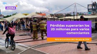 ¿Cuáles fueron las causas del incendio en zona comercial de Suba?  Bogotá