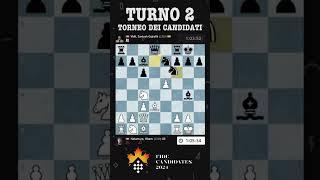NAKAMURA massacrato da VIDIT TORNEO dei CANDIDATI 2024 #chess #scacchi