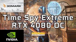 3DMark Time Spy EXTREME 4k  RTX 4080 FE @298GHz  Ryzen 7 5800x3D @445GHz allcore  Overclocking