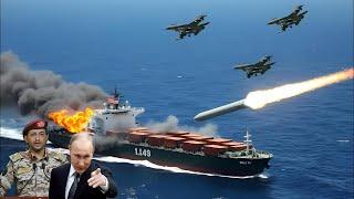 Horrible 5 Russian Yak 141 pilots brutally sink US cargo ship carrying 95000 tons of oi