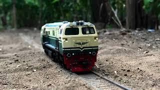 Hunting Kereta api Miniatur Lokomotif CC206 Vintage - Stop Motion miniatur kereta api