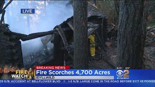 Cranston Fire Continues To Rage In Idyllwild