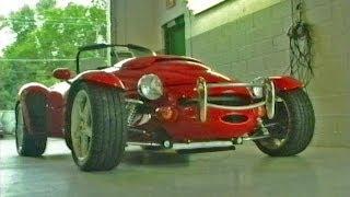 Panoz AIV Roadster  We go for a ride 25th Anniversary An American Morgan?