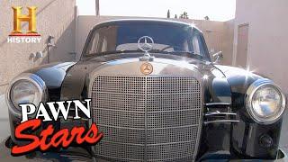 Pawn Stars EXPERT STUMPED on Value of ’61 Mercedes Benz Season 6  History