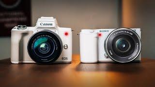 Canon M50 vs Sony ZV-E10 Best YouTube Camera Under $1000