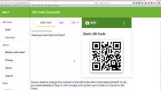 QR Code Generator Tutorial