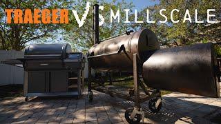 What Makes Better BBQ Offsets Or Pellet Smokers??  Traeger VS Mill Scale Blind Taste Test