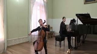 Vladimir Tretyakov 10 yearsВладимир Третьяков J. Breval Sonata G-dur part1. G. Faure Elegy Op.24