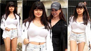 Mahima Chaudhry With Her Cute Daughter Aryana Chaudhry Outside Dental Clinic In Mumbai