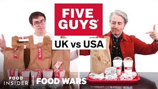 US vs UK Five Guys  Food Wars  Food Insider