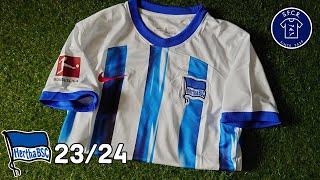 Hertha BSC 202324 Home Jersey Unboxing Min Lin #herthabscberlin