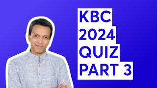 KBC 2024 PRACTICE SESSION PART 3 BY UMESH SAHU KBC WINNER GKFACTOPEDIA   