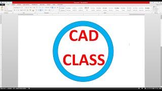 How to circle a word in MS word