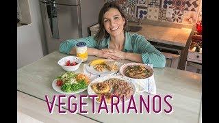 UM DIA NA VIDA DE UM VEGETARIANO dicas de alimentação do café da manhã ao jantar