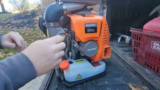 How to Change the Gas Tank on a Schröder Backpack Blower SR-6400L  Quick & Easy Fix Using Warrenty