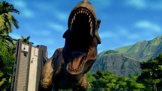 T-Rex VS Spinosaurus - Nintendo Switch Jurassic World Evolution Complete Edition