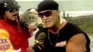 Hogan at Thunder in Paradise WWE WWF King of the Ring 1993 interviews from Superstars
