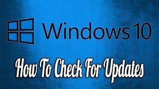 How to Check for Windows Updates