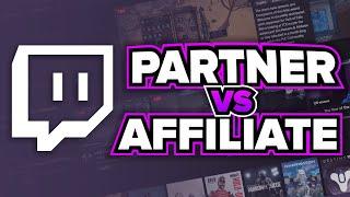 Twitch Affiliate vs Partner - The Differences Explained