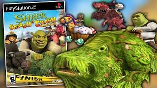 O JOGO DE CORRIDA DO SHREK KKKKK - Shrek Smash n Crash Racing