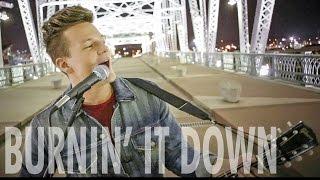 Burnin It Down - Tyler Ward Acoustic Cover - Jason Aldean - Official Music Video