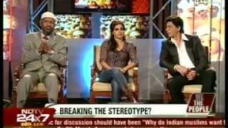 3.Dr. Zakir Naik Shahrukh Khan Soha Ali Khan on NDTV with Barkha Dutt