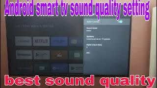 How to Change Sound Settings in XIAOMI Mi TV 4S - Achieve Best Sound Quality on Xiaomi Android TV