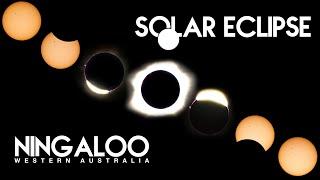 Ningaloo Eclipse - Total Solar Eclipse Timelapse