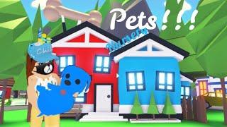 PETS UPDATE IS HERE Roblox Adopt me new nursery new map hatching eggs  Its SugarCoffee