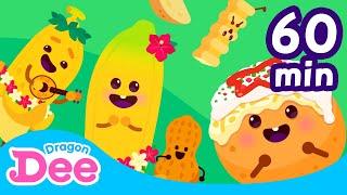  Its Snack Time  Takoyaki Hot Dog+ 1hr Compilation  Nursery Rhymes  Dragon Dee Kids Songs