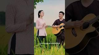 Đường về thôn em duyên dáng bên ven sông con thuyền xuôi mái #shorts