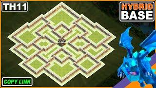 NEW BEST TH11 base with COPY LINK  COC Town Hall 11 TrophyWar Base - Clash of Clans