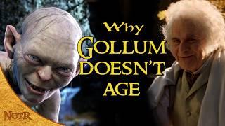Why Gollum Doesnt age like Bilbo after the Ring  Tolkien Explained
