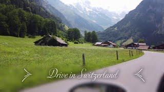 Beautiful Lauterbrunnen and Stunning Jaun Pass Road Trip Scenic Drive Beautiful Swiss Village