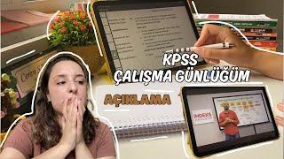 KPSS Çalışma Günlüğüm 91   Açıklama son 10 gün  #kpsslisans #kpss #kpss2024