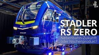 Kleinster emissionsfreier Zug am Markt Der neue Stadler RS ZERO - Mobilitätswende für Nebenbahnen?