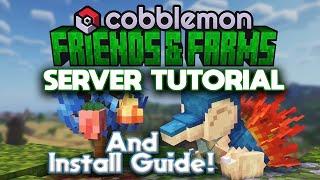 How To Install Cobblemon And Make A Server To Play With Your Friends. New Friends And Farms Update