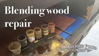 Blending wood repair