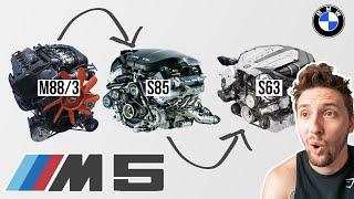 The History of the BMW M5s Engine