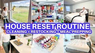  CLEAN WITH ME + ORGANIZE + HOUSE RESTOCK RESET  CLEANING MOTIVATION JAMIES JOURNEYSUNDAY RESET