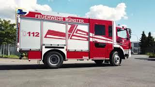 Freiwillige Feuerwehr Münster Hessen - Vorstellung des neuen Staffellöschfahrzeug StLf